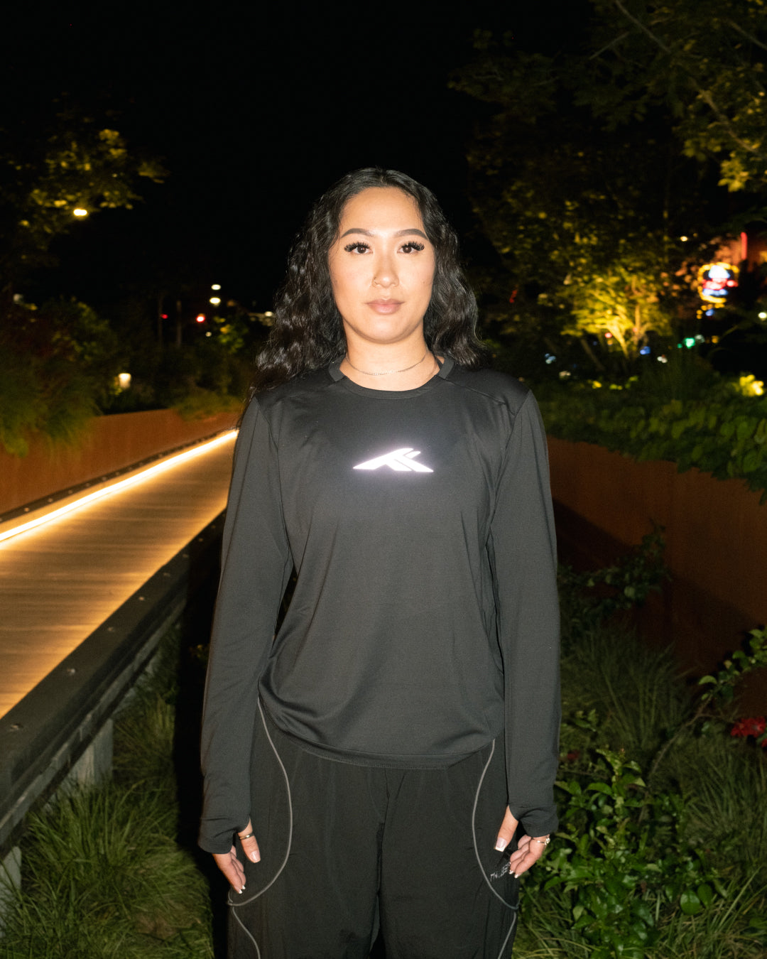 TMLSS FIT LONG SLEEVE BLACK