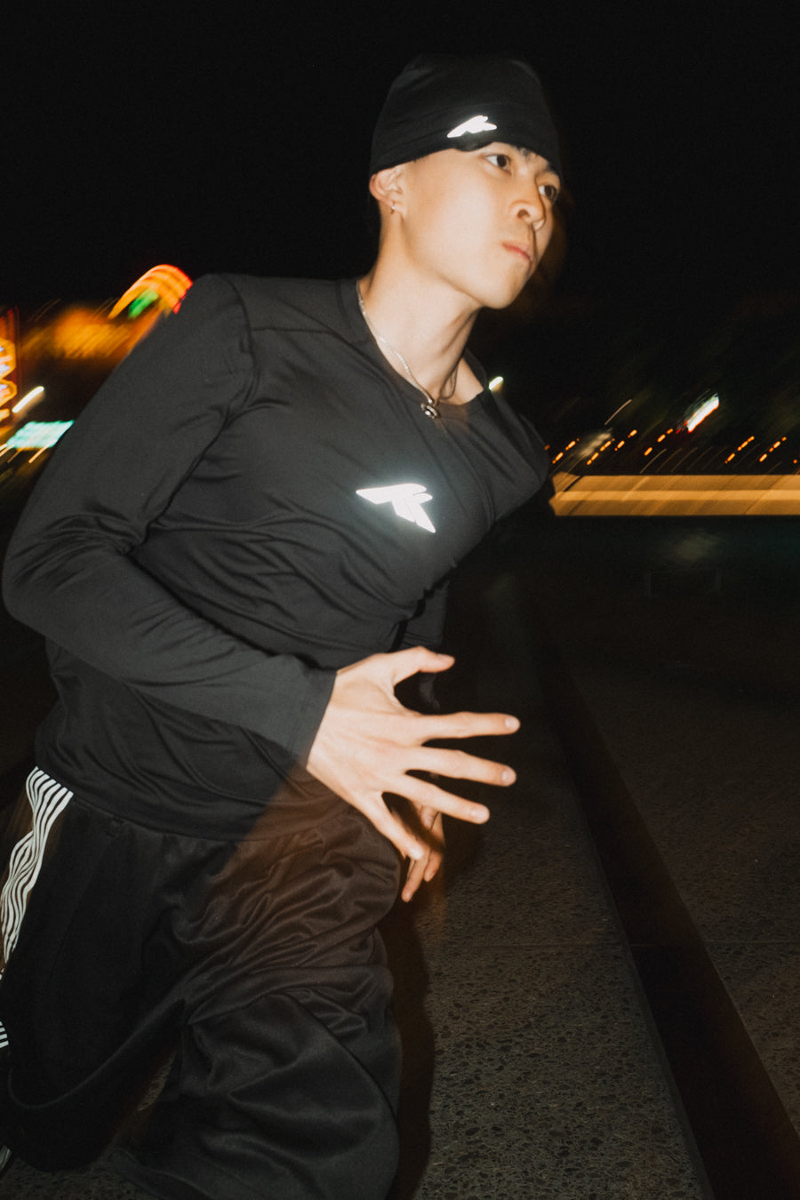 TMLSS FIT LONG SLEEVE BLACK