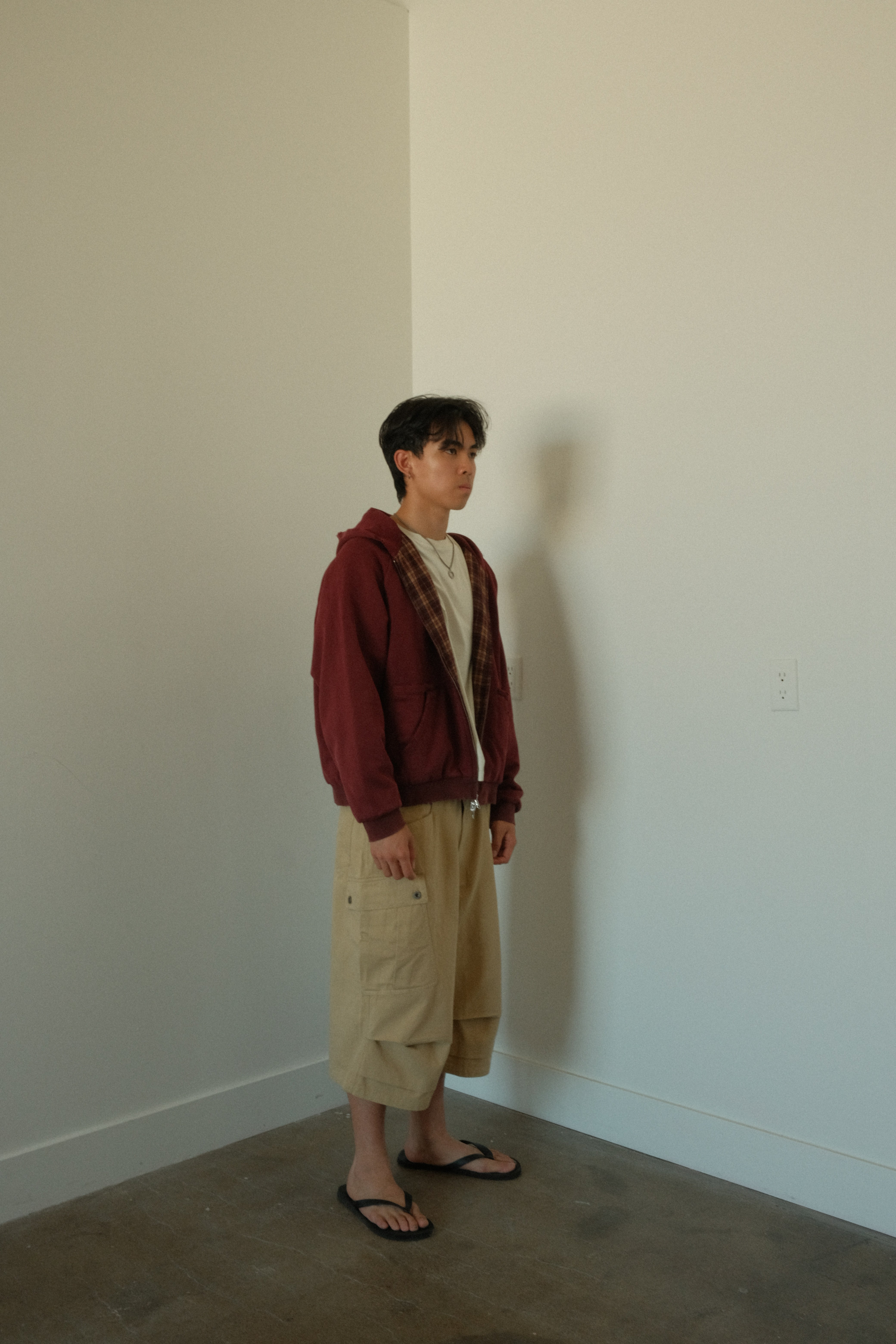 REVERSIBLE FLANNEL ZIP