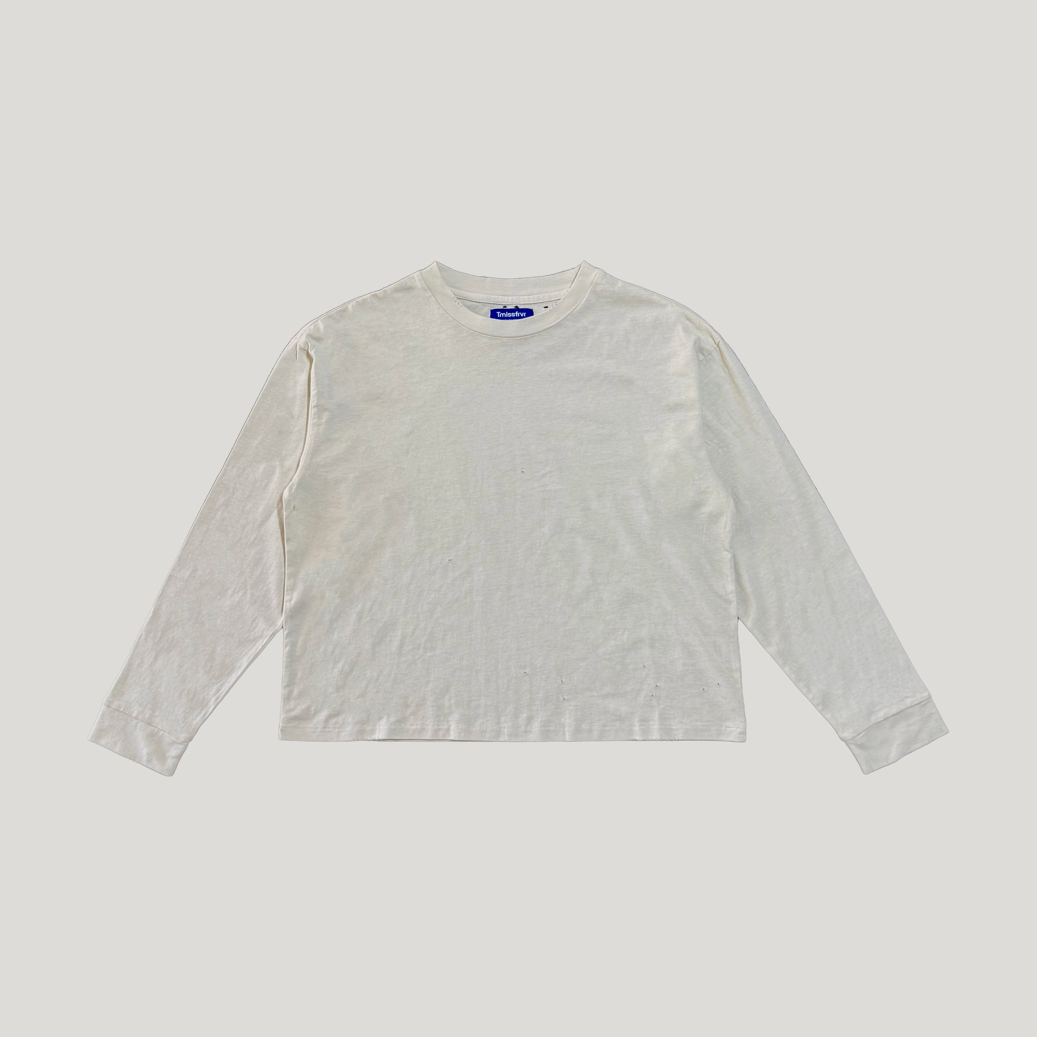 BONE WHITE LS