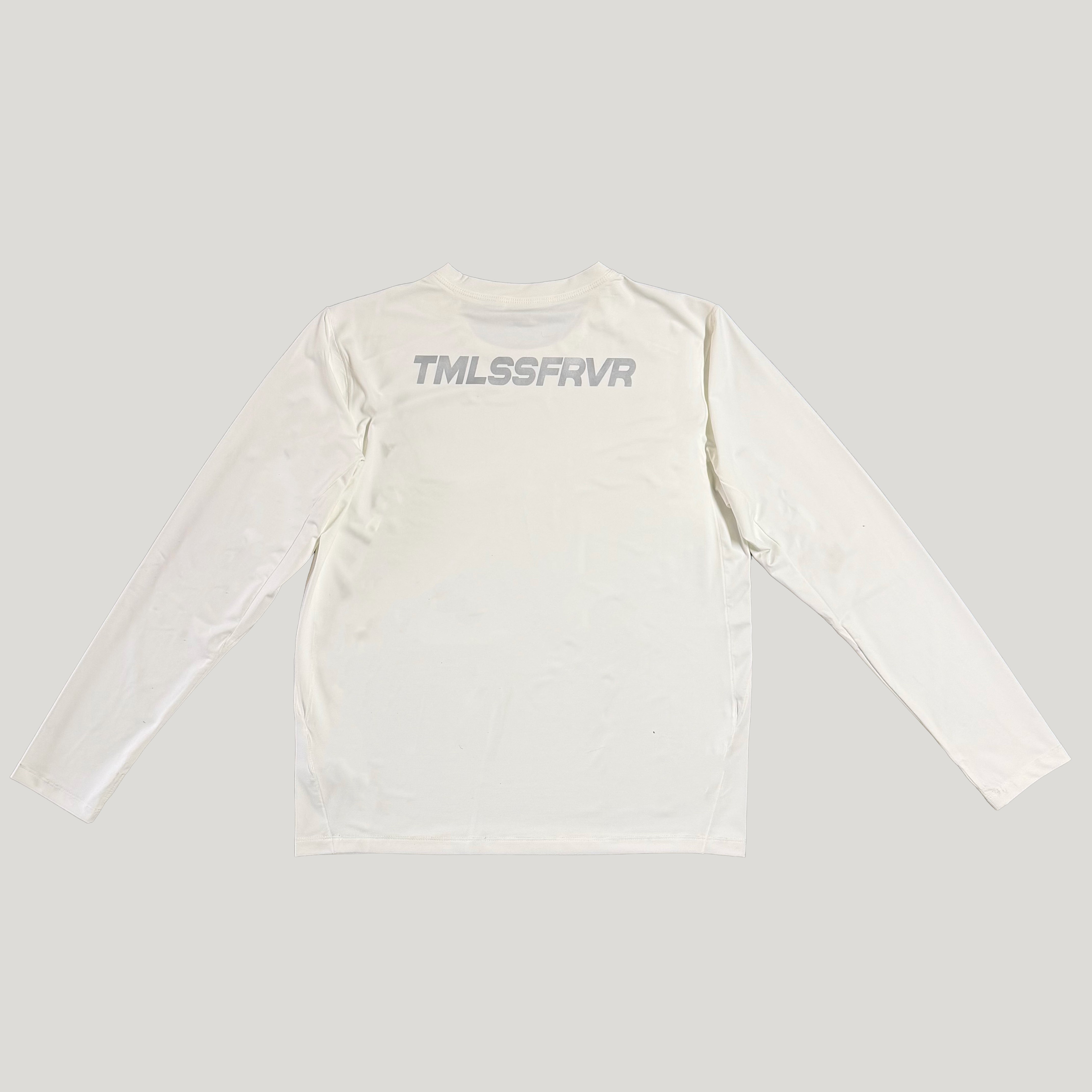 TMLSS FIT LONG SLEEVE WHITE