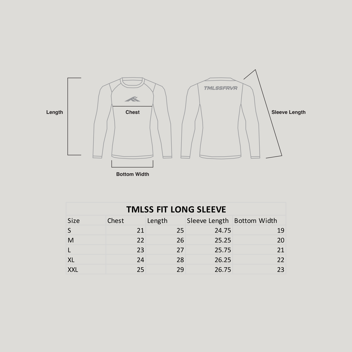 TMLSS FIT LONG SLEEVE BLACK