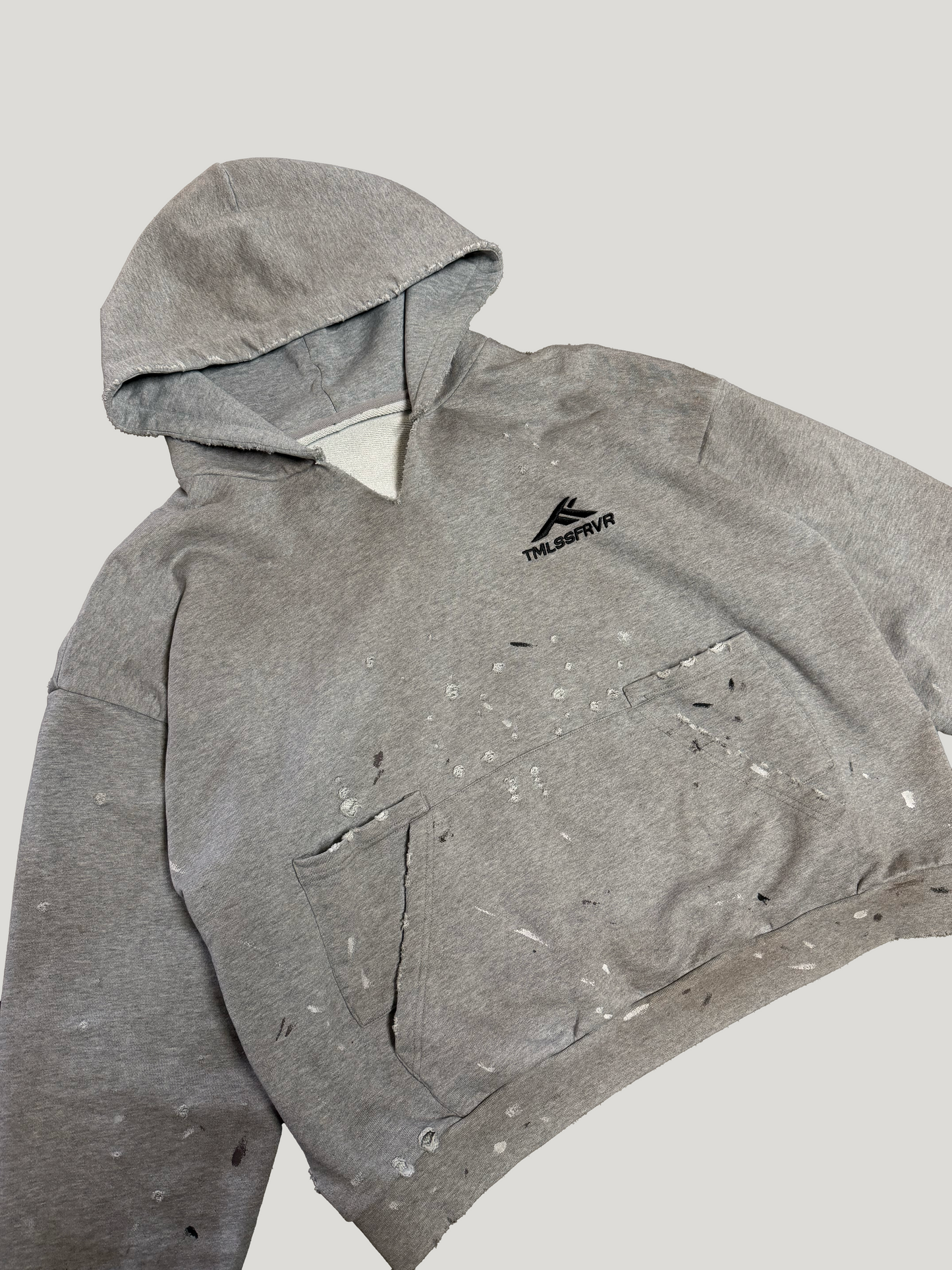 PREORDER GREY HOMAGE HOODIE