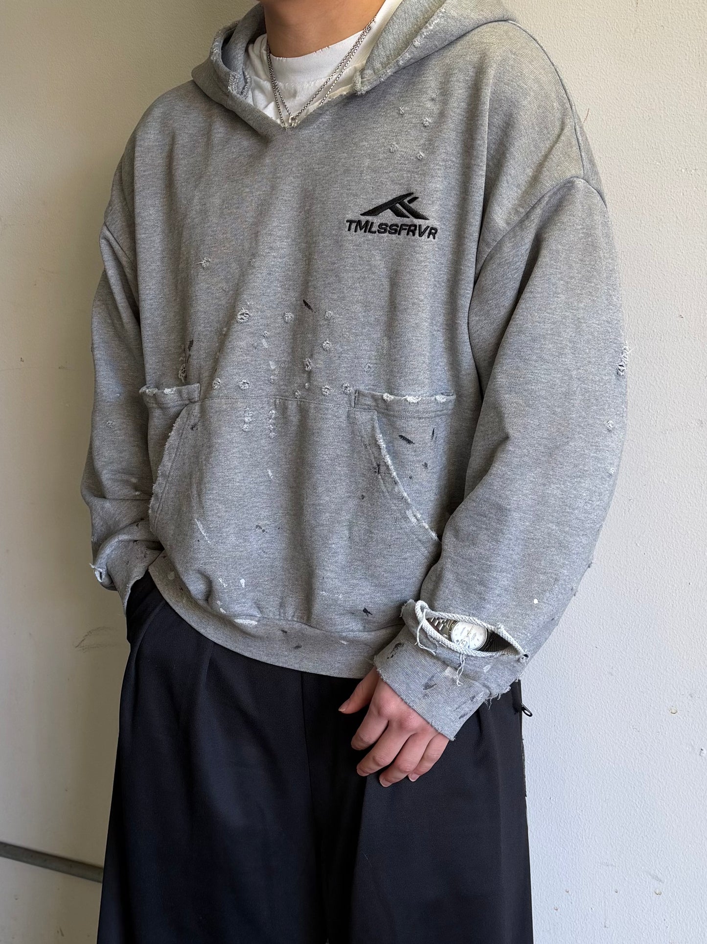 PREORDER GREY HOMAGE HOODIE