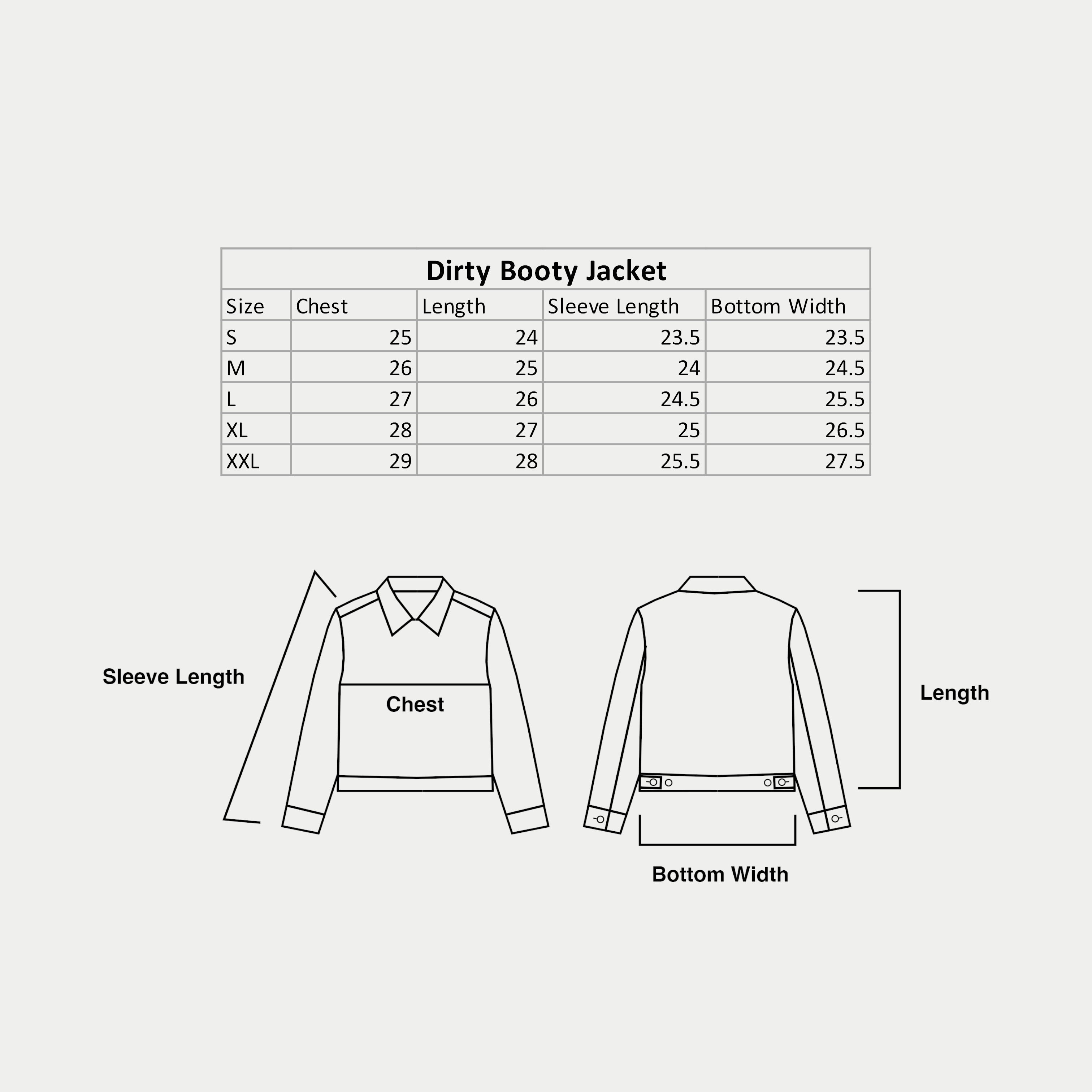 DIRTY BOOTY JACKET