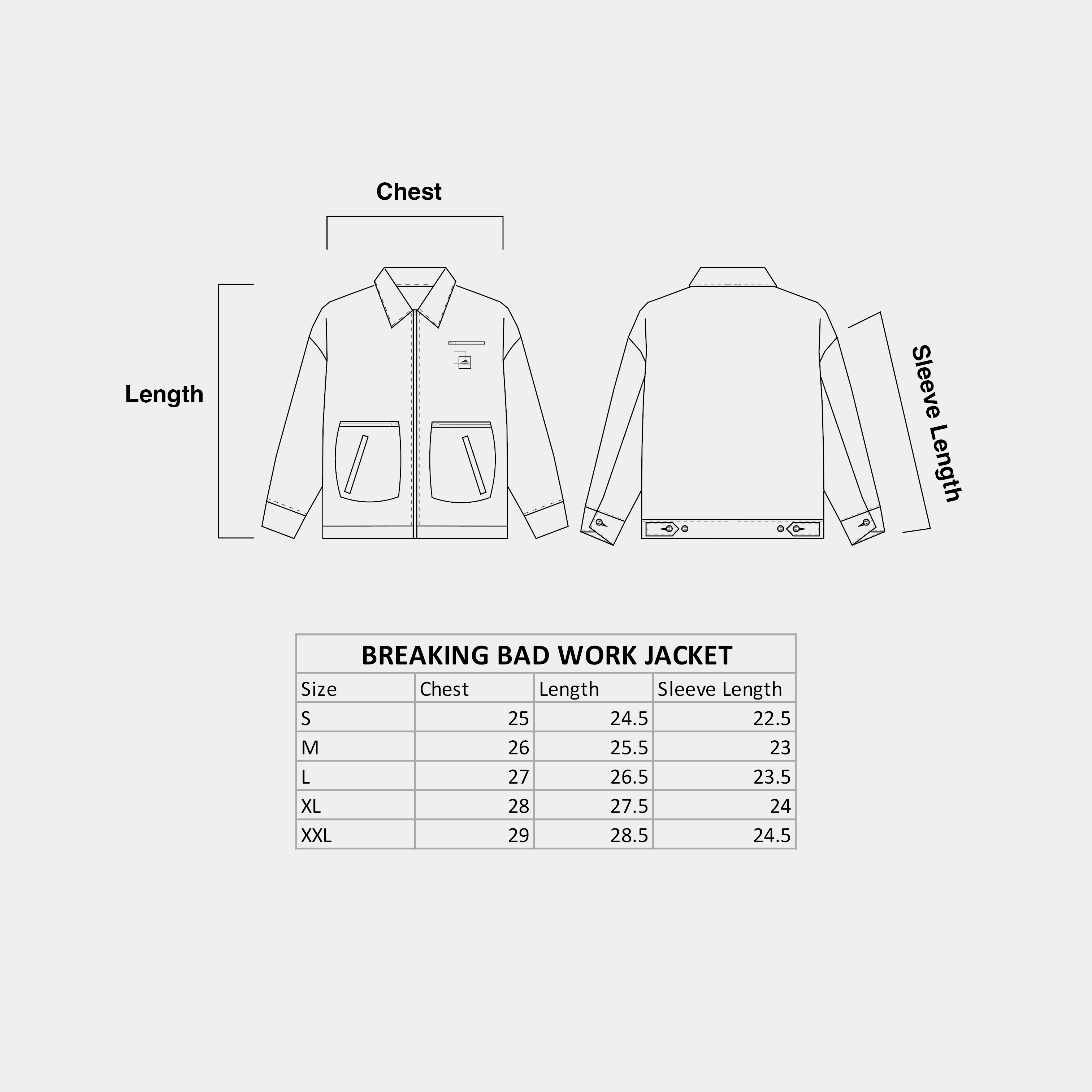 BREAKING BAD JACKET (REVERSIBLE)