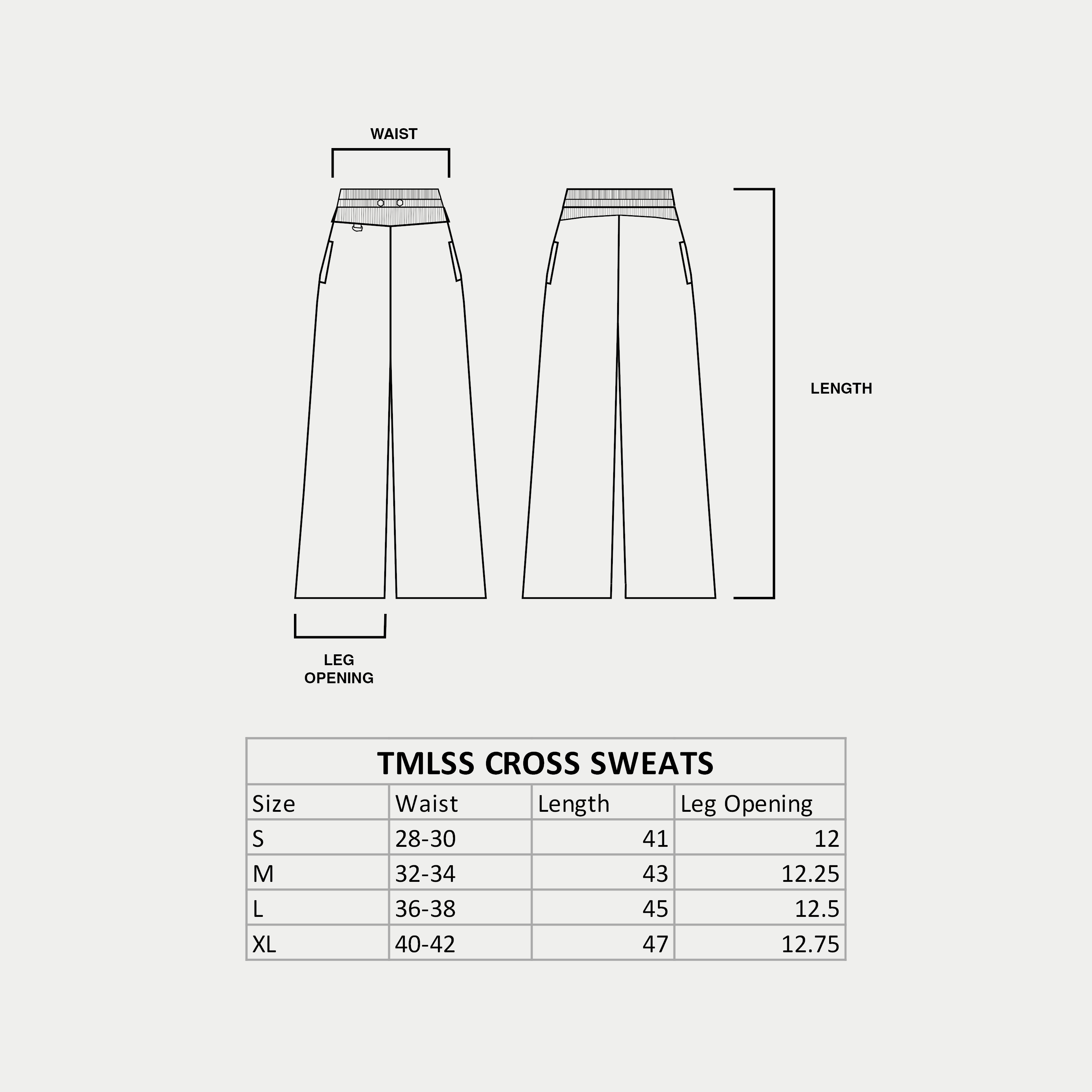 TMLSS CROSS SWEATS