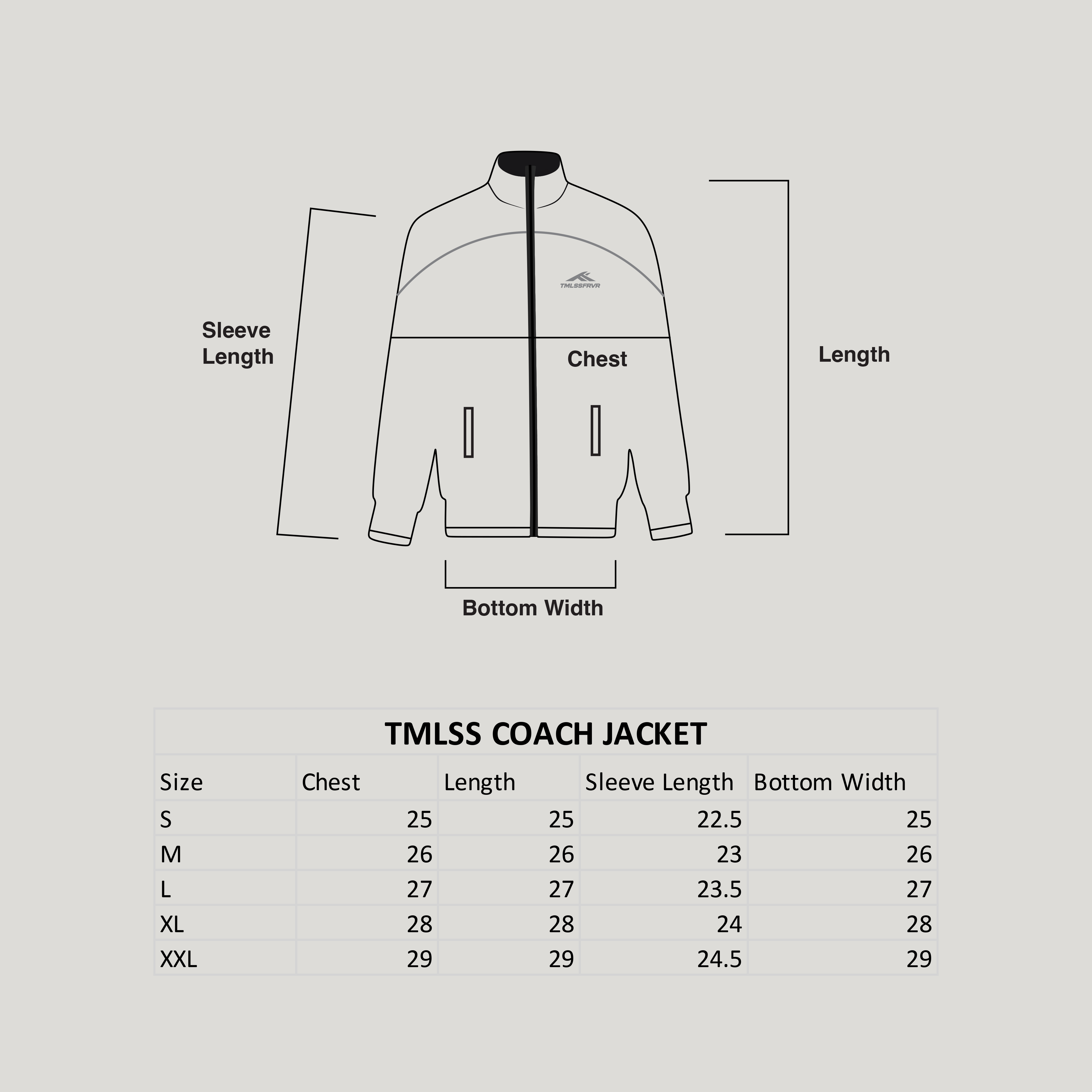 TMLSS COACH JACKET